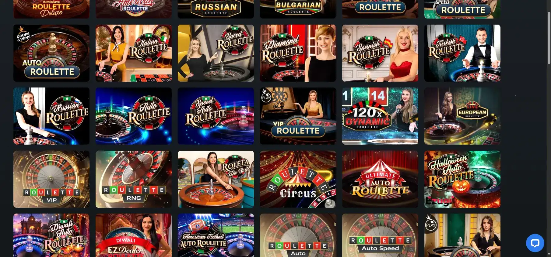 Интерфейс игрового зала 888starz с множеством слотов